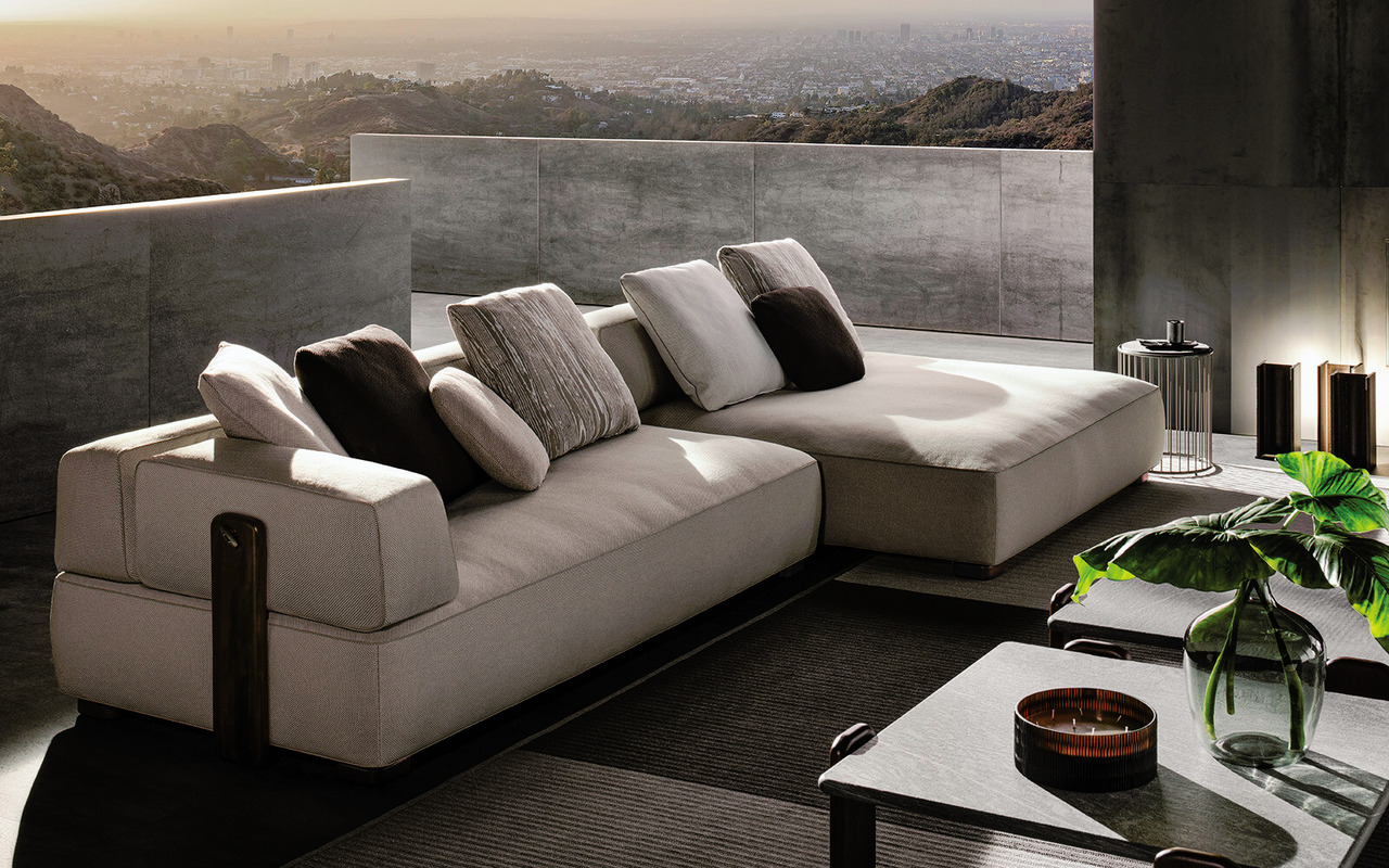 Florida Modular Outdoor Sofa by Minotti, view 28