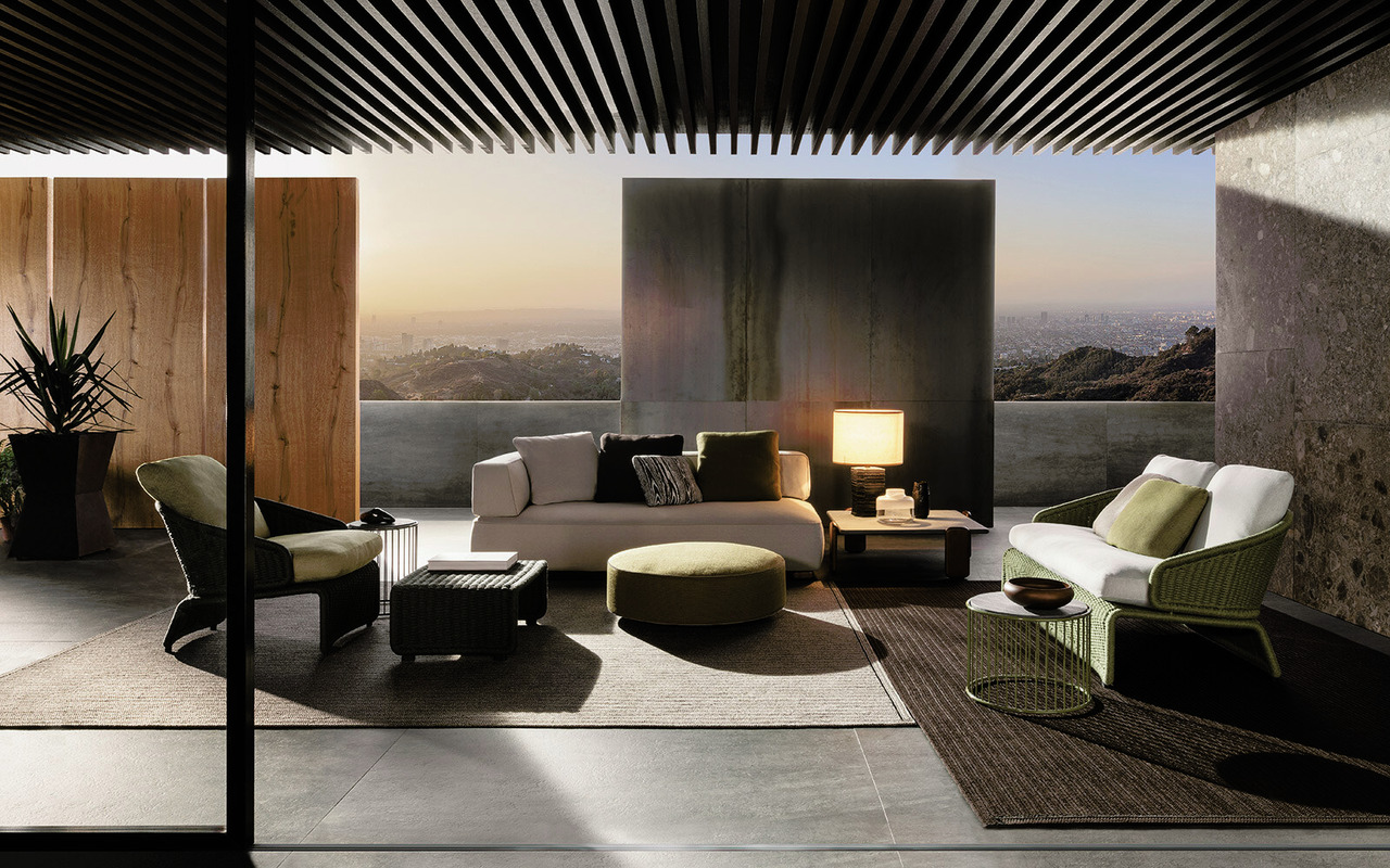 Florida Modular Outdoor Sofa by Minotti, view 30