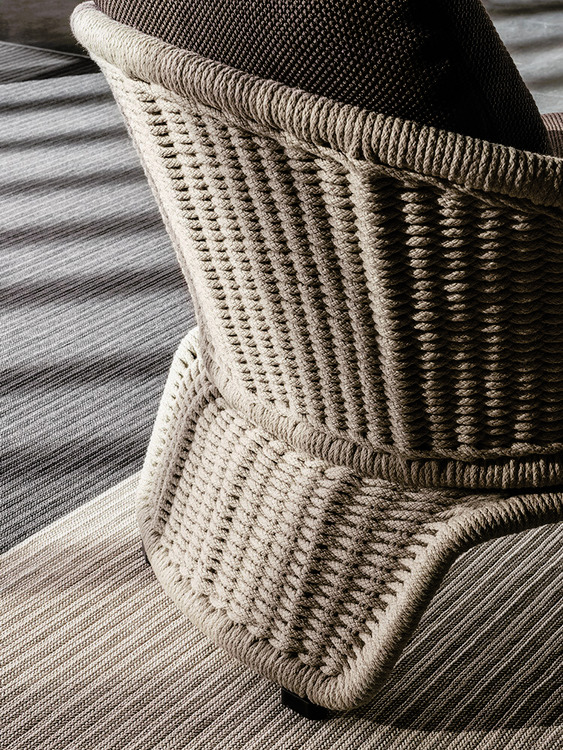 Halley Outdoor Recliner Chair, view 3