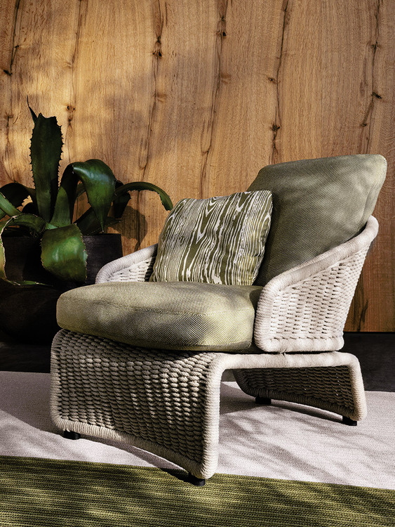 Halley Outdoor Recliner Chair, view 4