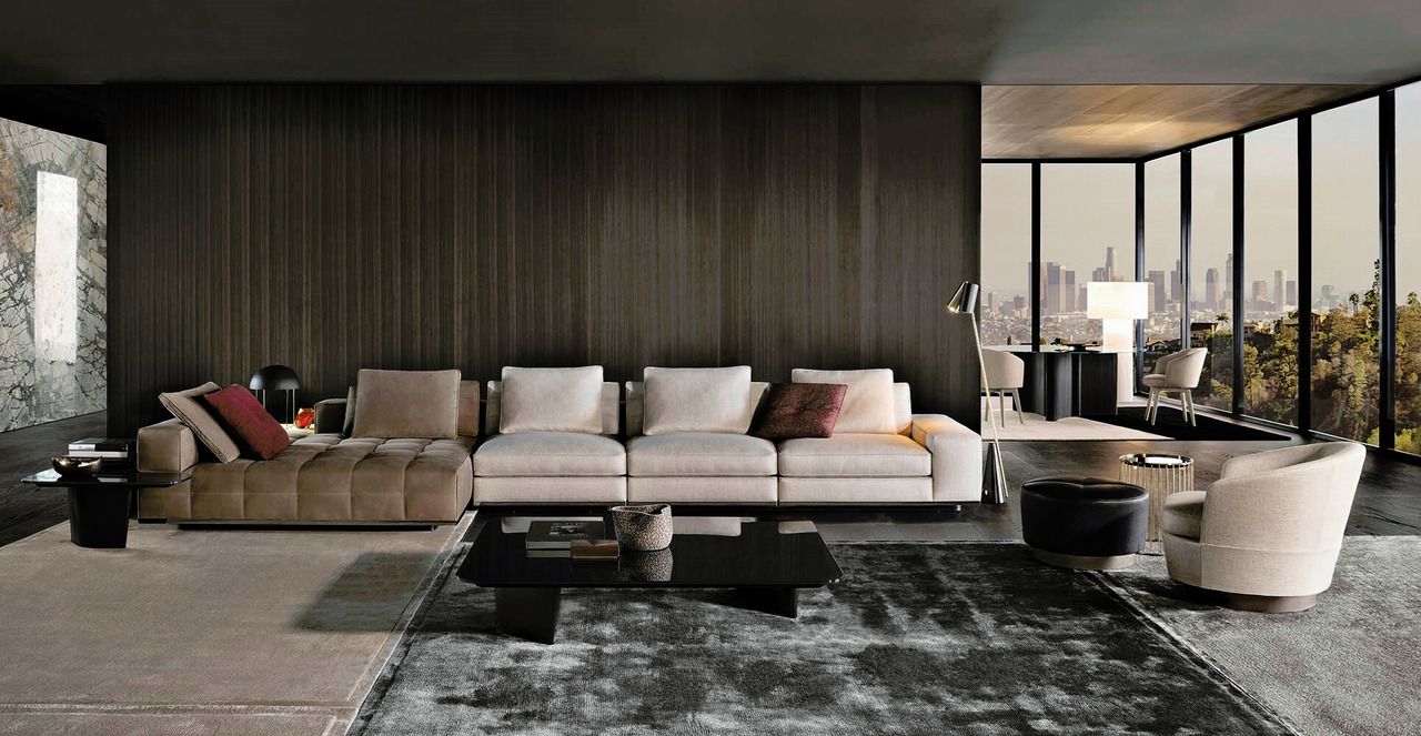 Lawrence Modular Sofa by Minotti, view 18