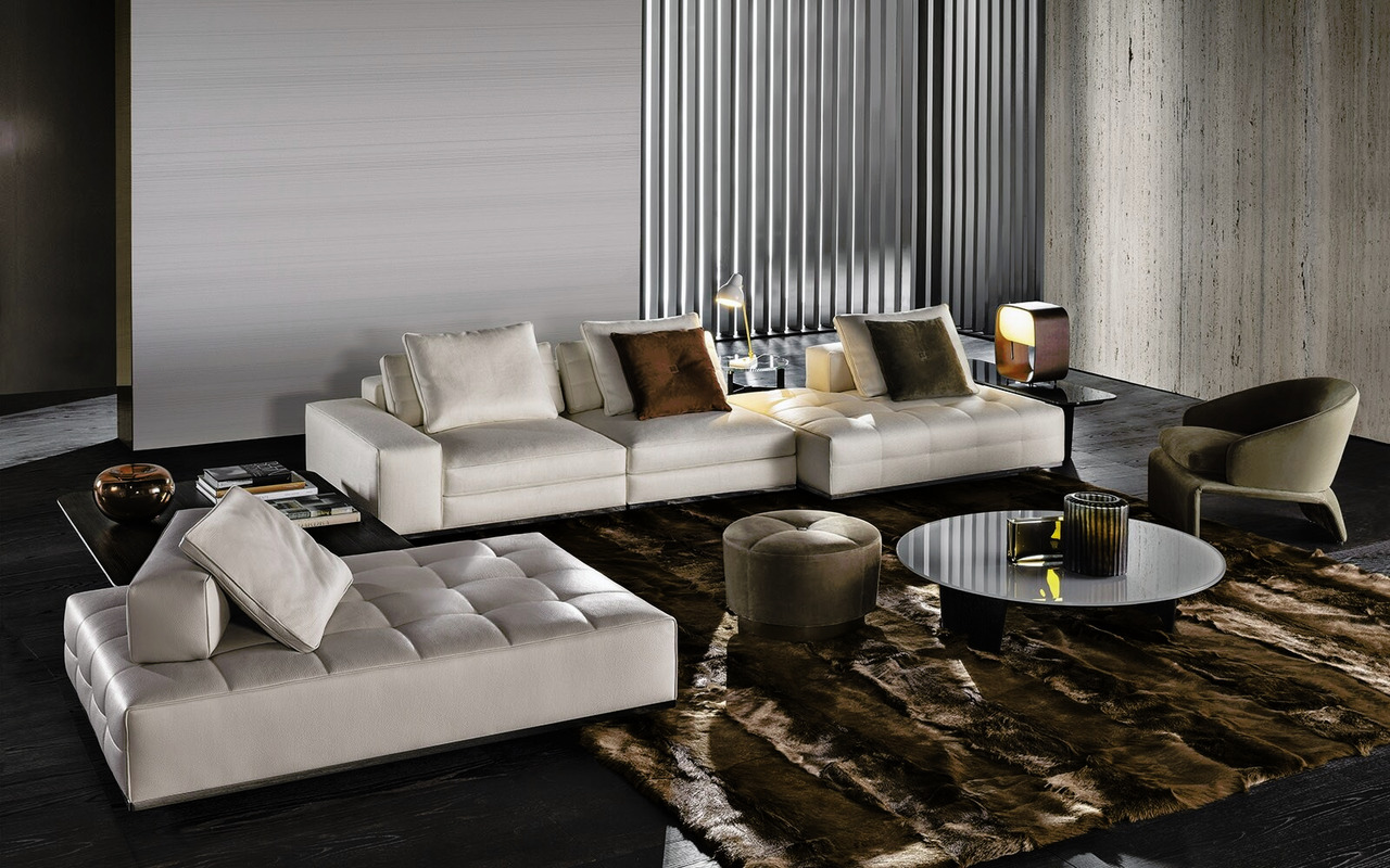 Lawrence Modular Sofa by Minotti, view 20