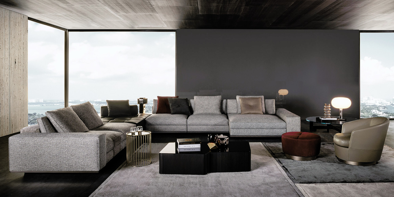Lawrence Modular Sofa by Minotti, view 27