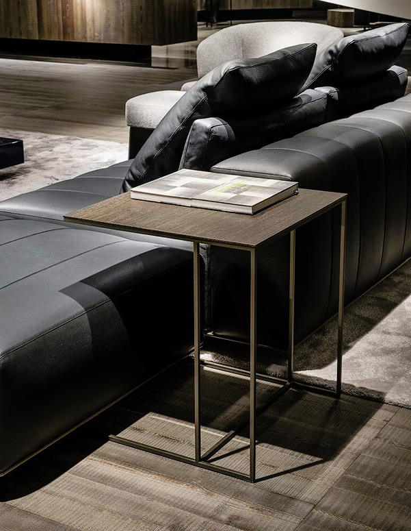 Leger "bronze" side table, view 3