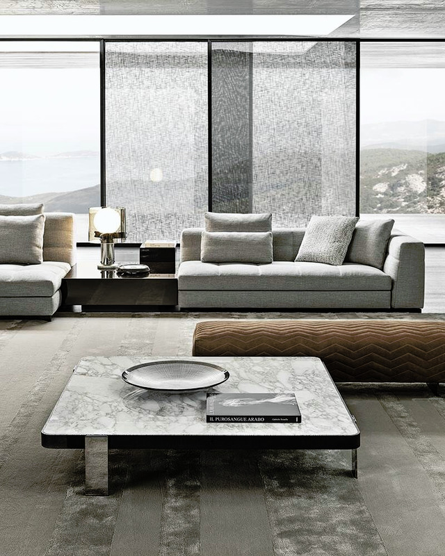 Mattia Coffee Table by Minotti