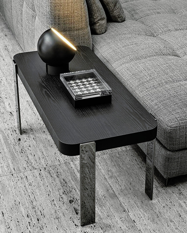 Mattia Coffee Table by Minotti, view 7