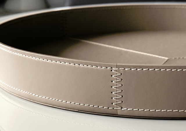 Mik Saddle Leather Tray