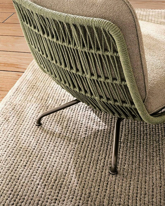 Pattie "Cord" Outdoor Armchair, view 2