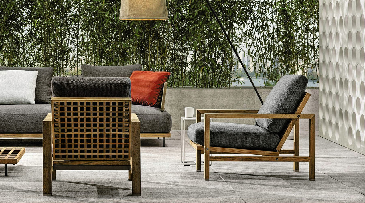 Quadrado Outdoor Armchair, view 4