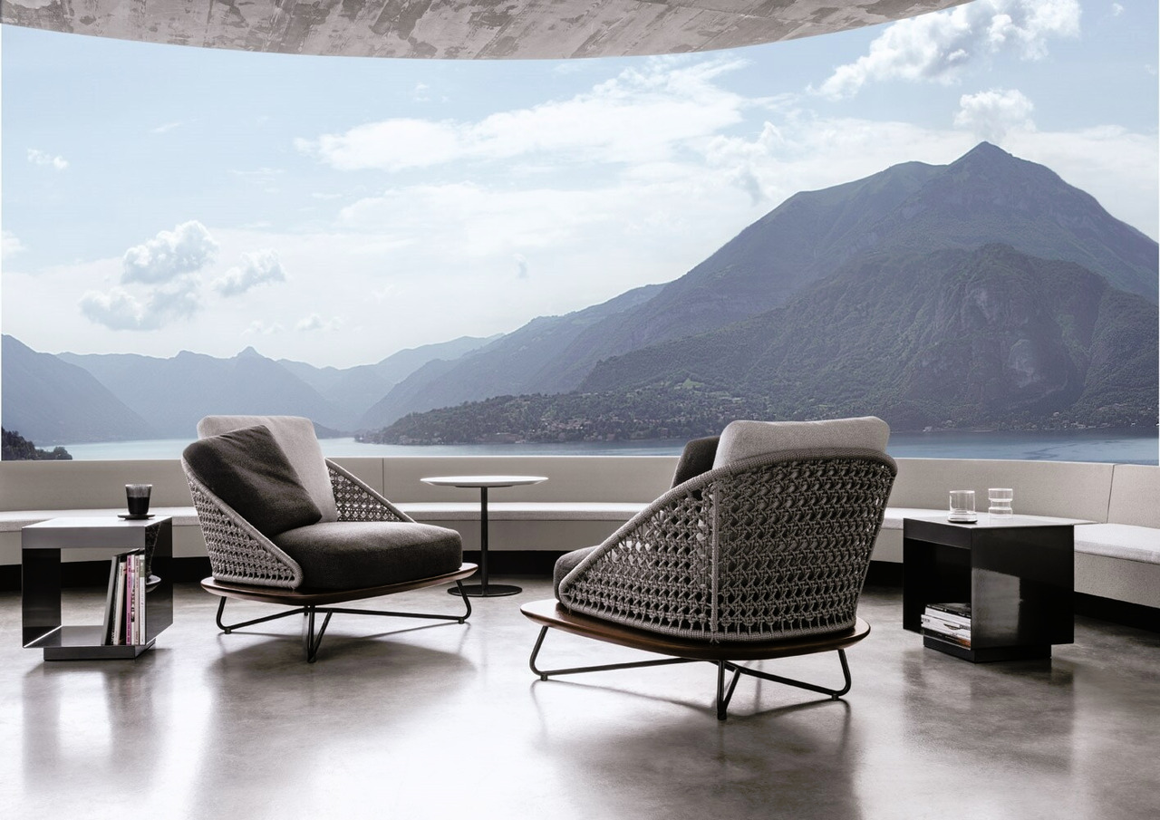 Rivera Outdoor Armchair, view 2