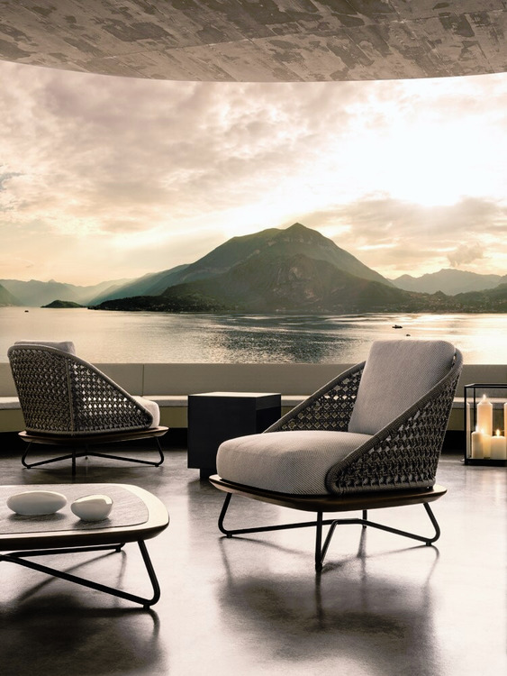 Rivera Outdoor Armchair, view 6
