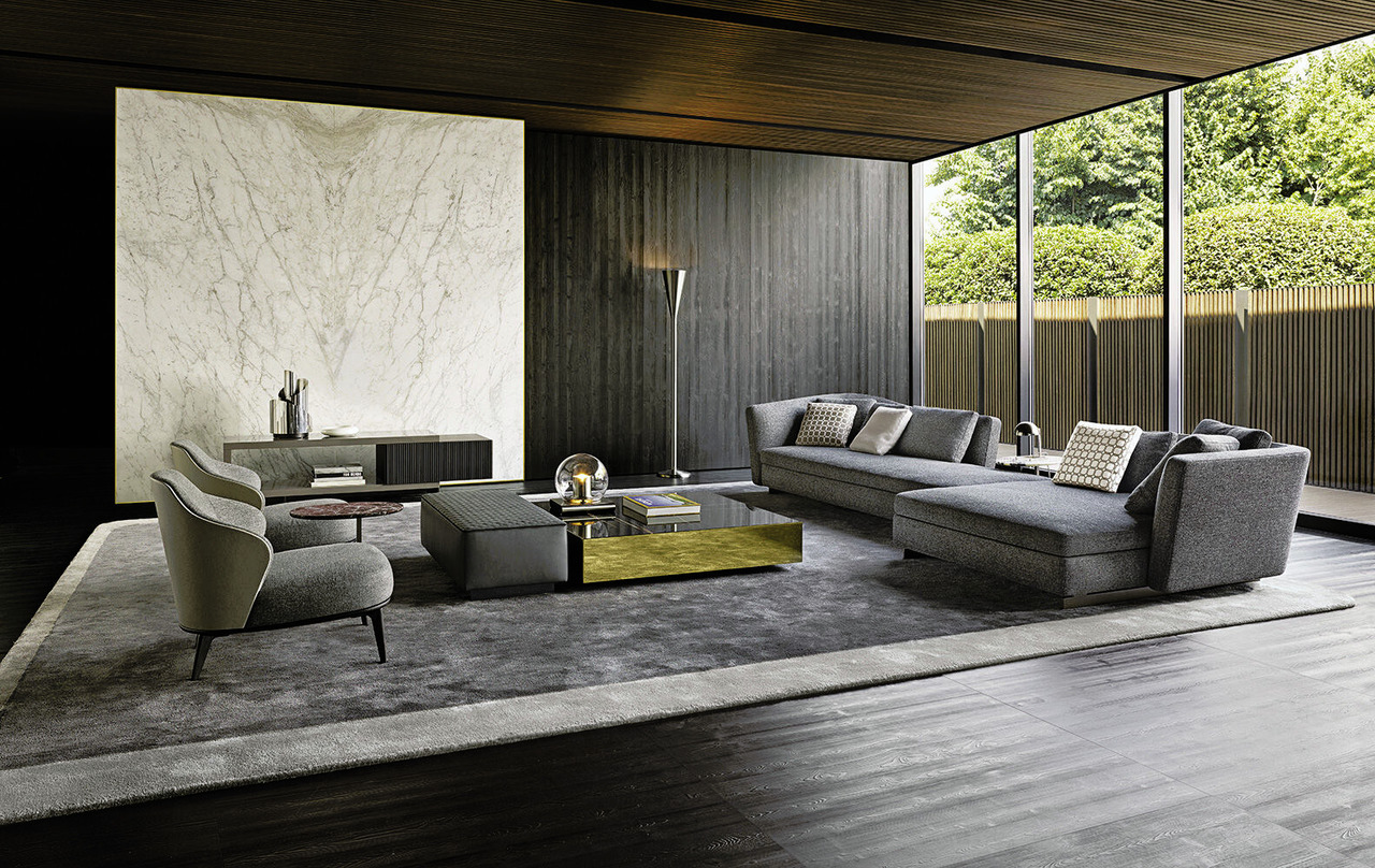 Seymour Minotti Modular Sofa, view 2