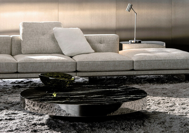 Solid Steel Coffee Table