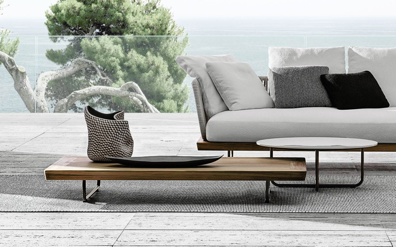 Sunray Outdoor Coffee Table, view 2