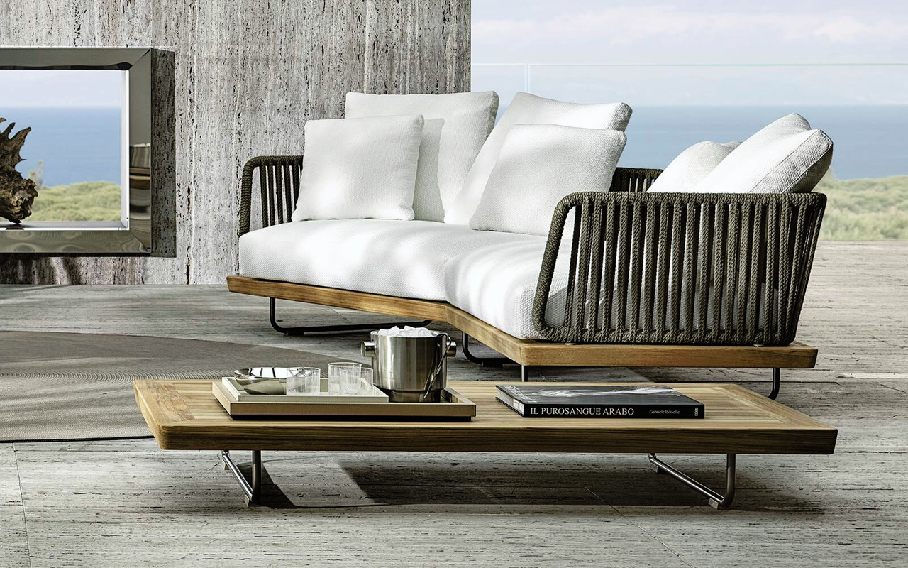 Sunray Outdoor Coffee Table, view 3