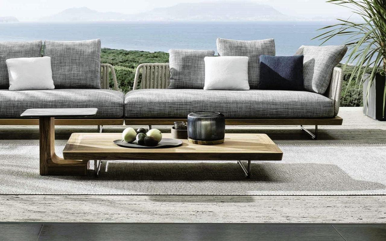 Sunray Outdoor Coffee Table, view 4
