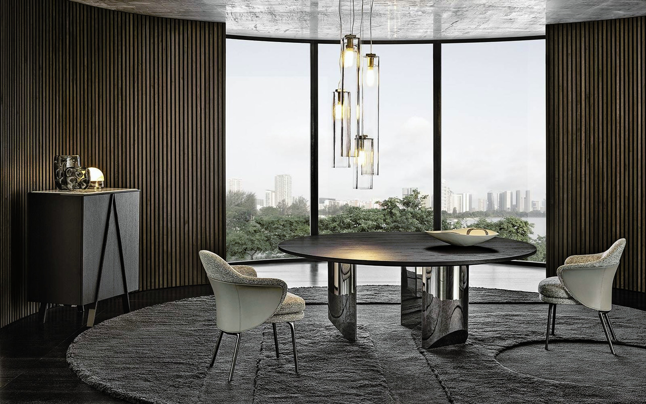 Wedge Dining Table by Minotti, view 7