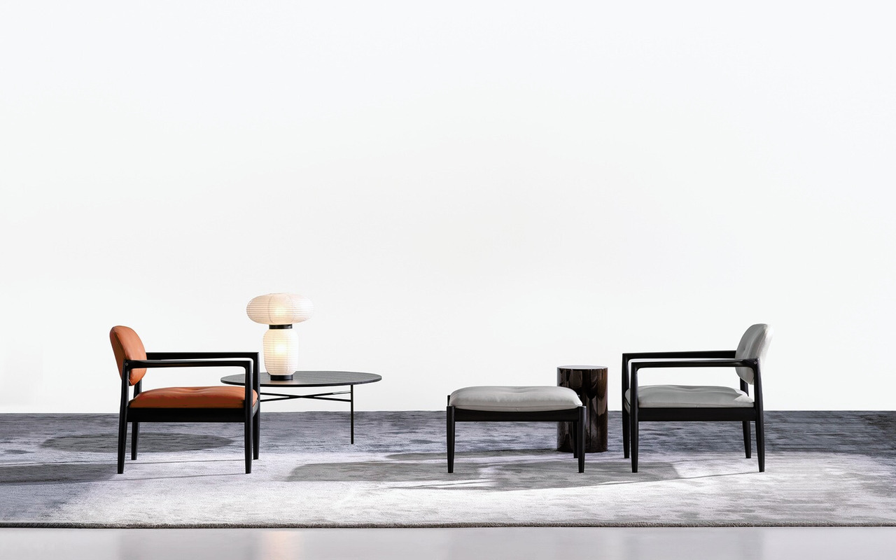 Yoko Designer Armchair by Minotti, view 9