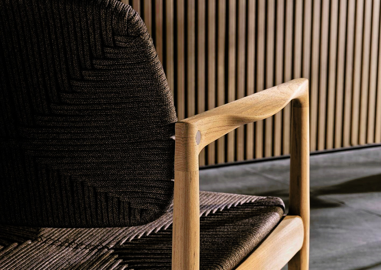 Yoko Cord Outdoor Dining Chair, view 5