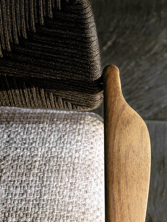 Yoko Cord Outdoor Dining Chair, view 9