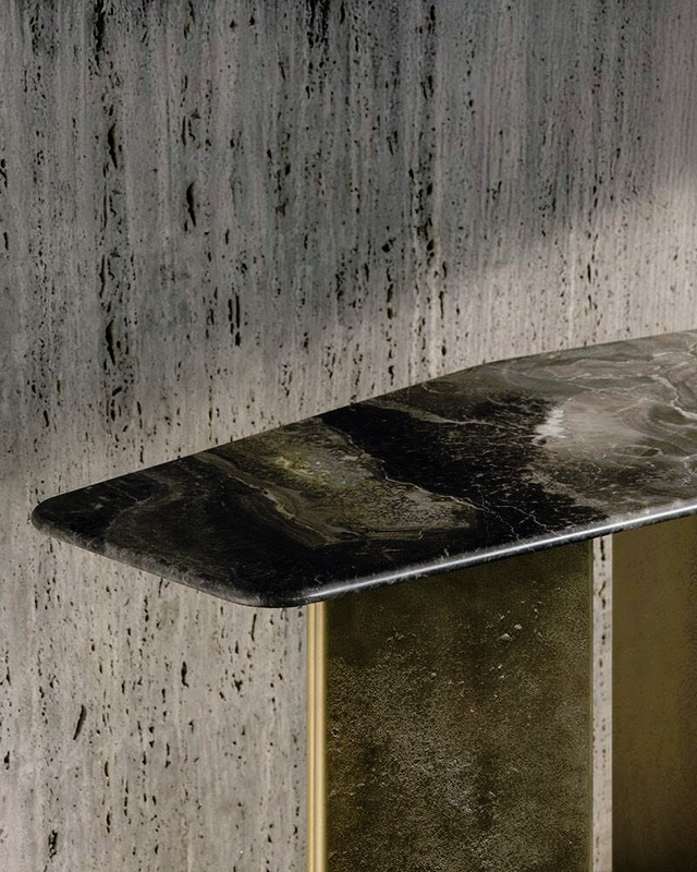 Yves Console by Minotti, view 2
