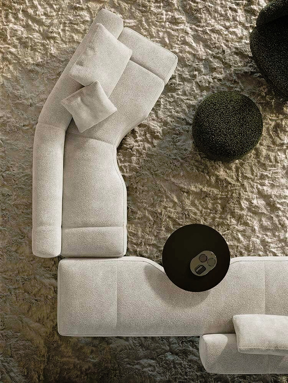 Yves Sofa by Minotti, view 12