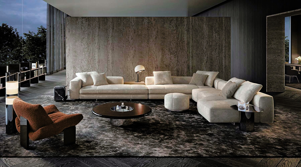 Yves Sofa, view 21