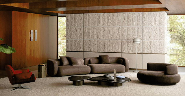 Bézier Sofa and Armchair
