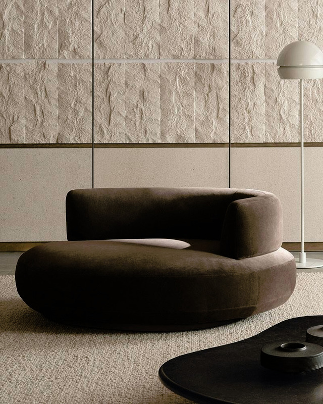 Bézier Sofa and Armchair, view 3