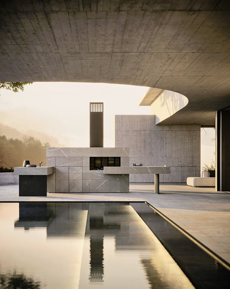 Project 06 Outdoor Kitchen by Modulnova, view 2