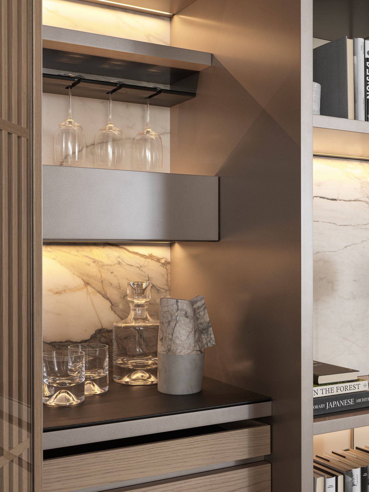 Molteni&C 505 Up System Storage System, view 3