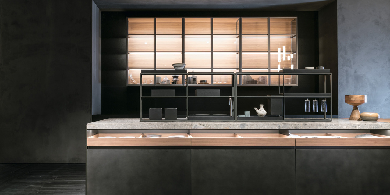 Molteni&C Bright Wall Unit Kitchen System