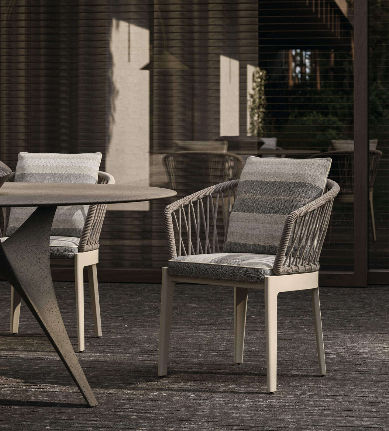 Molteni&C Chelsea Outdoor Chair, view 3