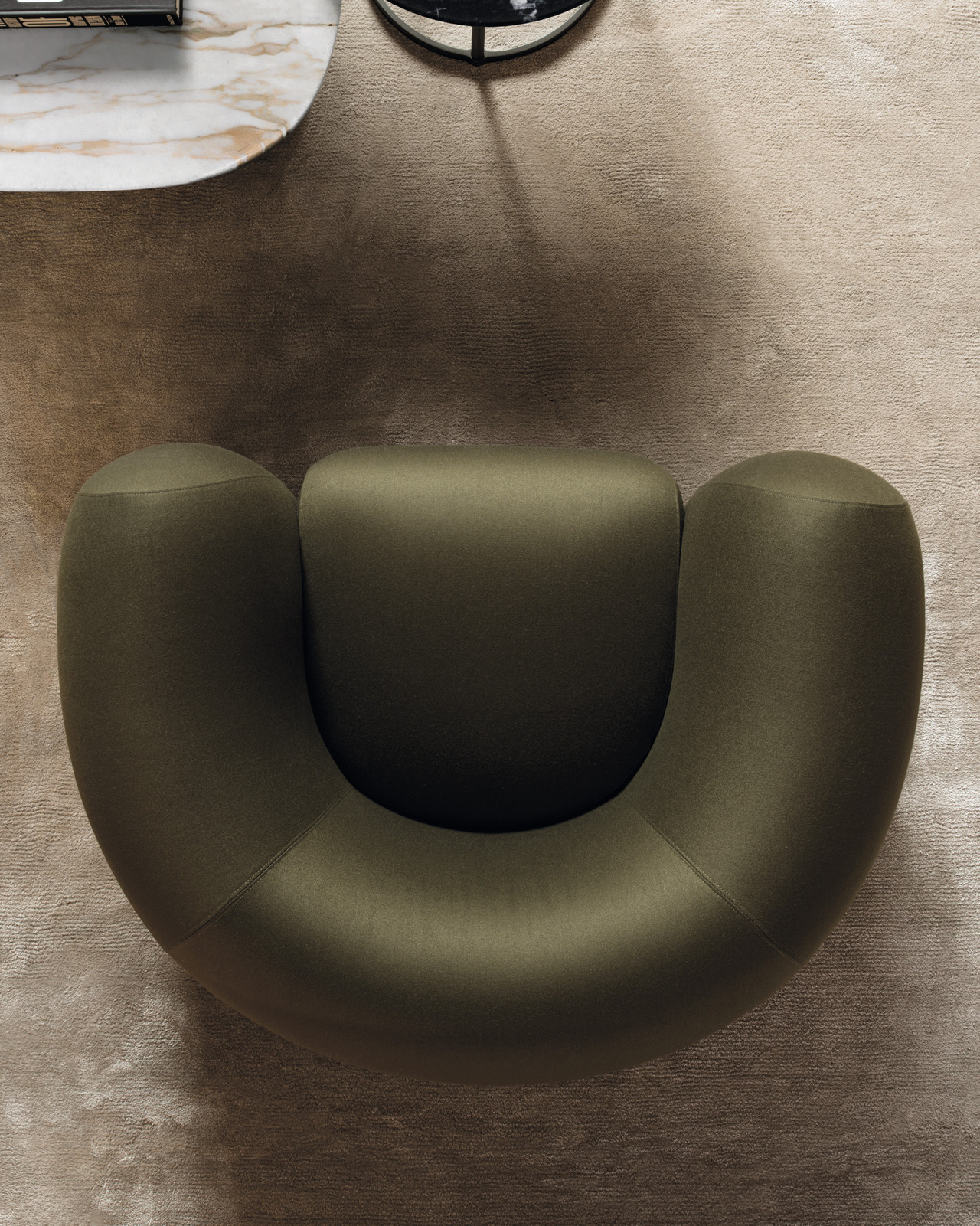 Molteni&C Cinnamon Armchair, view 4