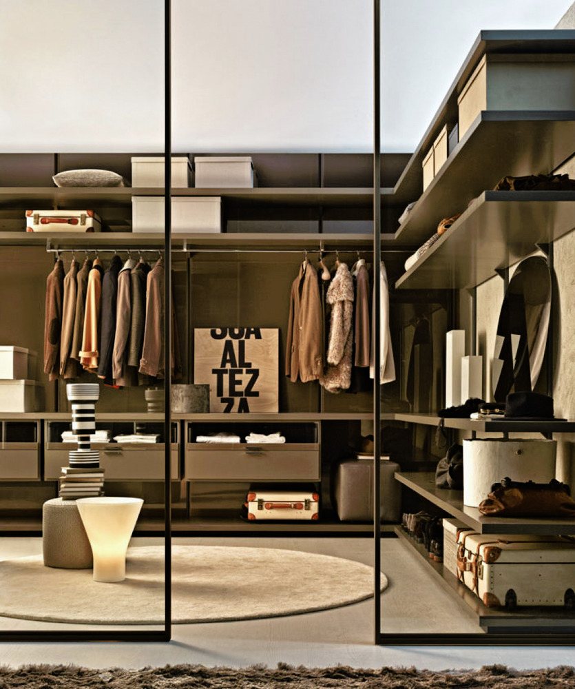 Molteni&C Dwell Walk-In Wardrobe System, view 2