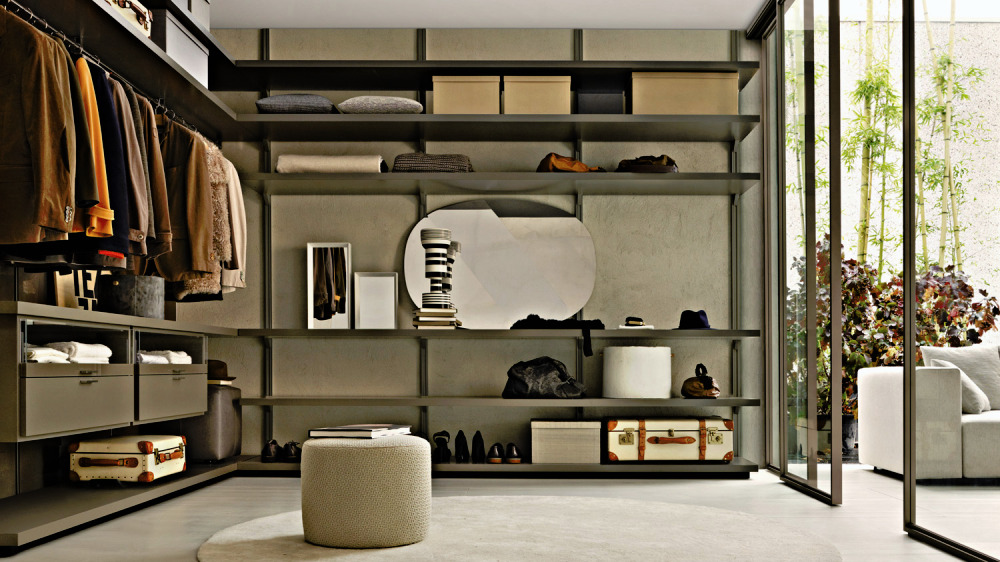 Molteni&C Dwell Walk-In Wardrobe System, view 3