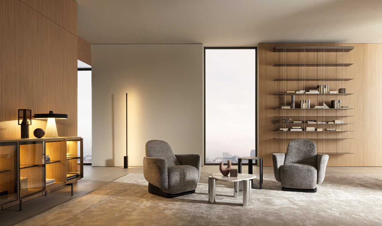 Molteni&C Eugène Armchair, view 3