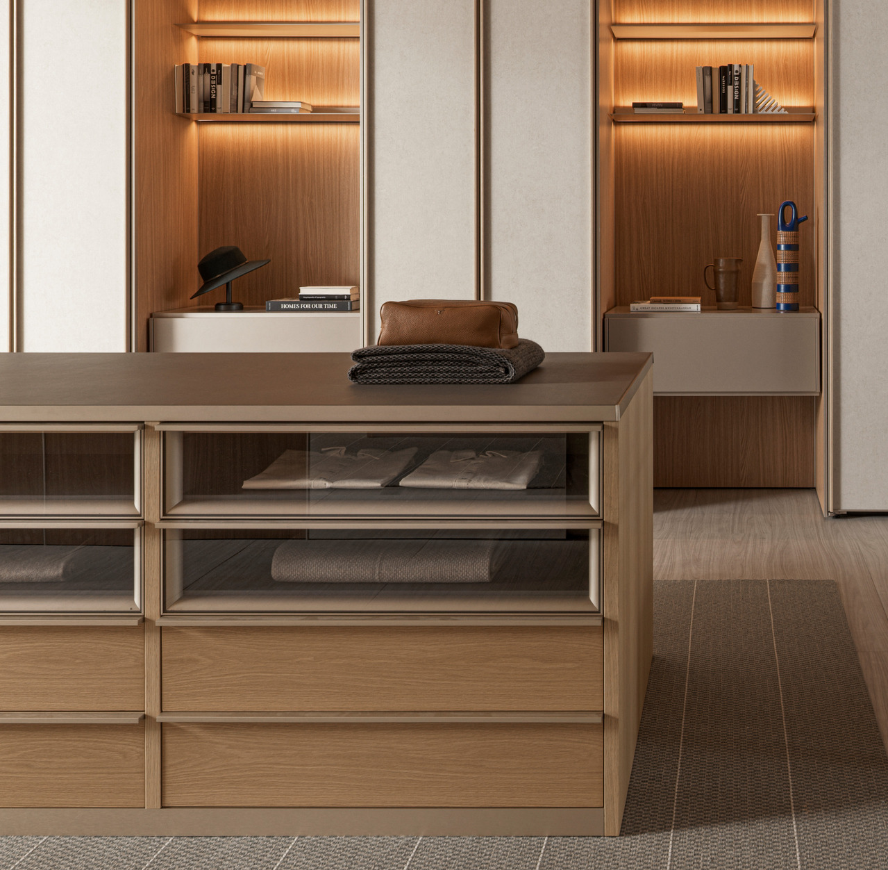 Molteni&C Gliss Master Modular Island Wardrobe System, view 2