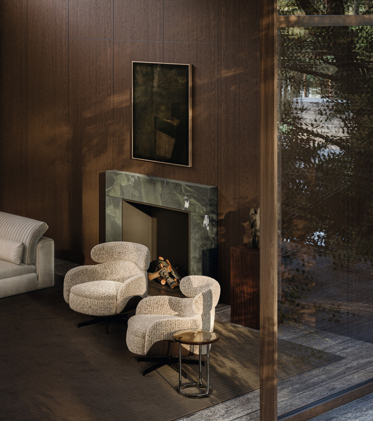 Molteni&C Leonard Armchair, view 2