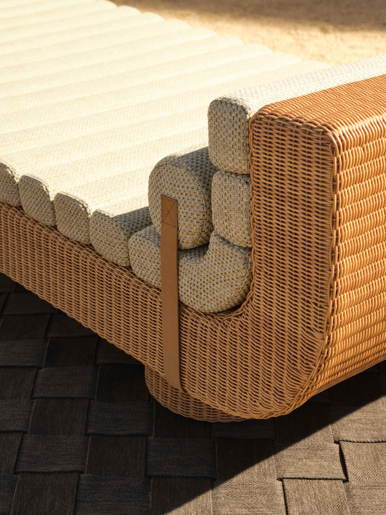 Molteni&C Pantalica Chaise Lounge, view 3