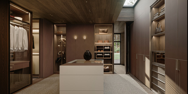 Molteni&C Parallel Walk-In Wardrobe System