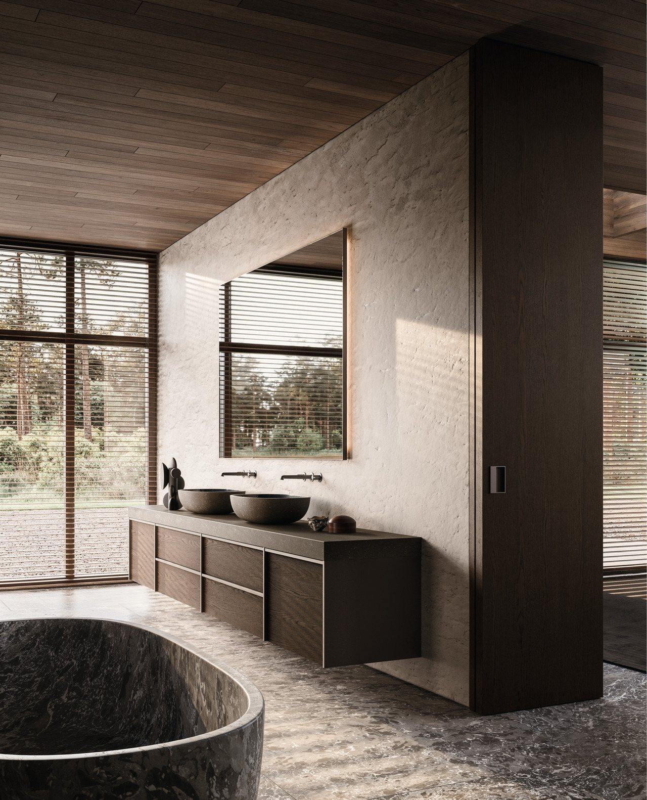 Molteni&C Ratio Bathroom Furniture, view 2