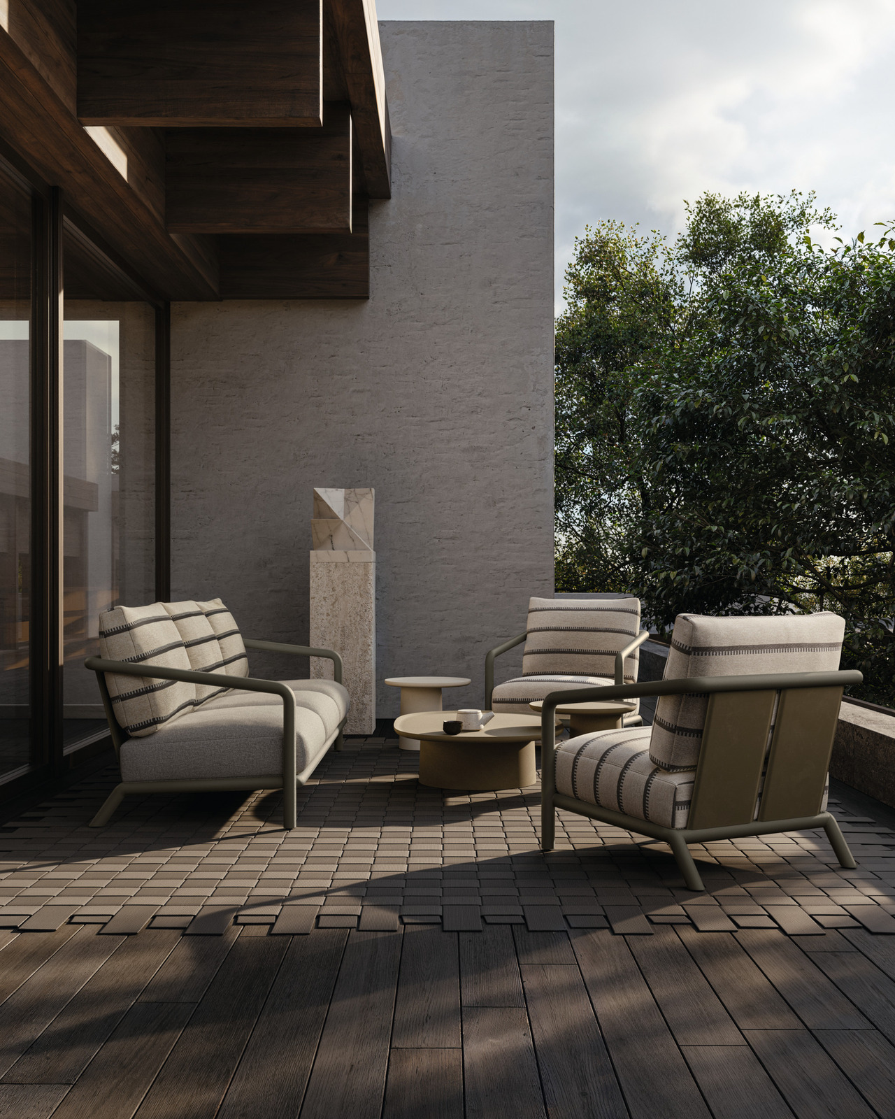 Molteni&C Soleva Outdoor Chair, view 3