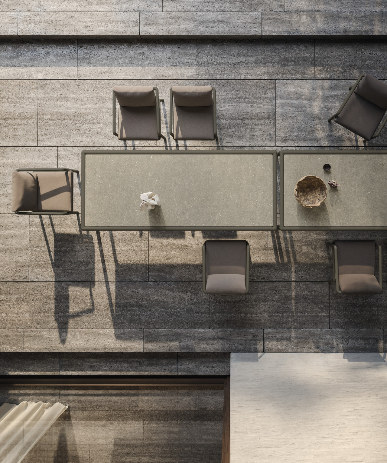 Molteni&C Soleva Outdoor Chair, view 3