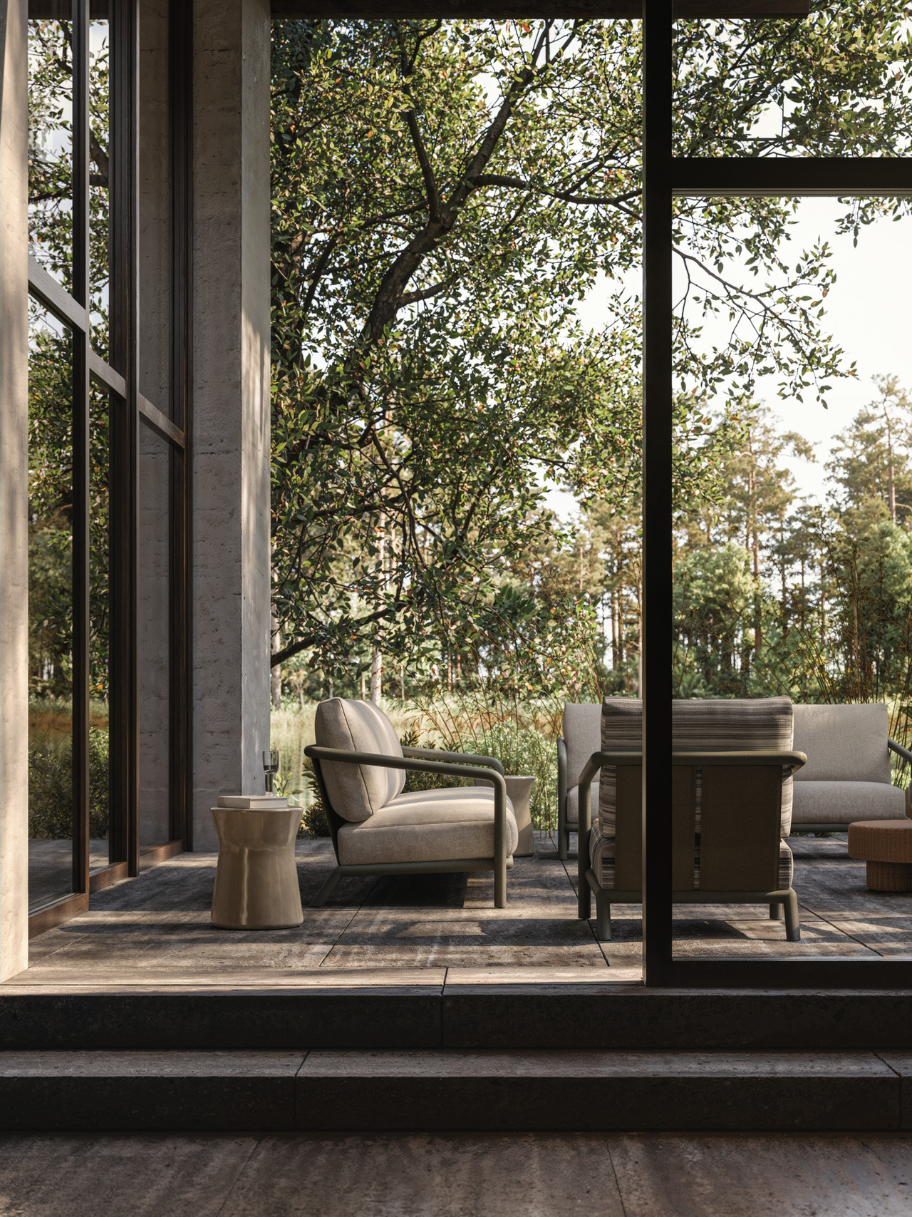 Molteni&C Soleva Outdoor Sofa, view 2