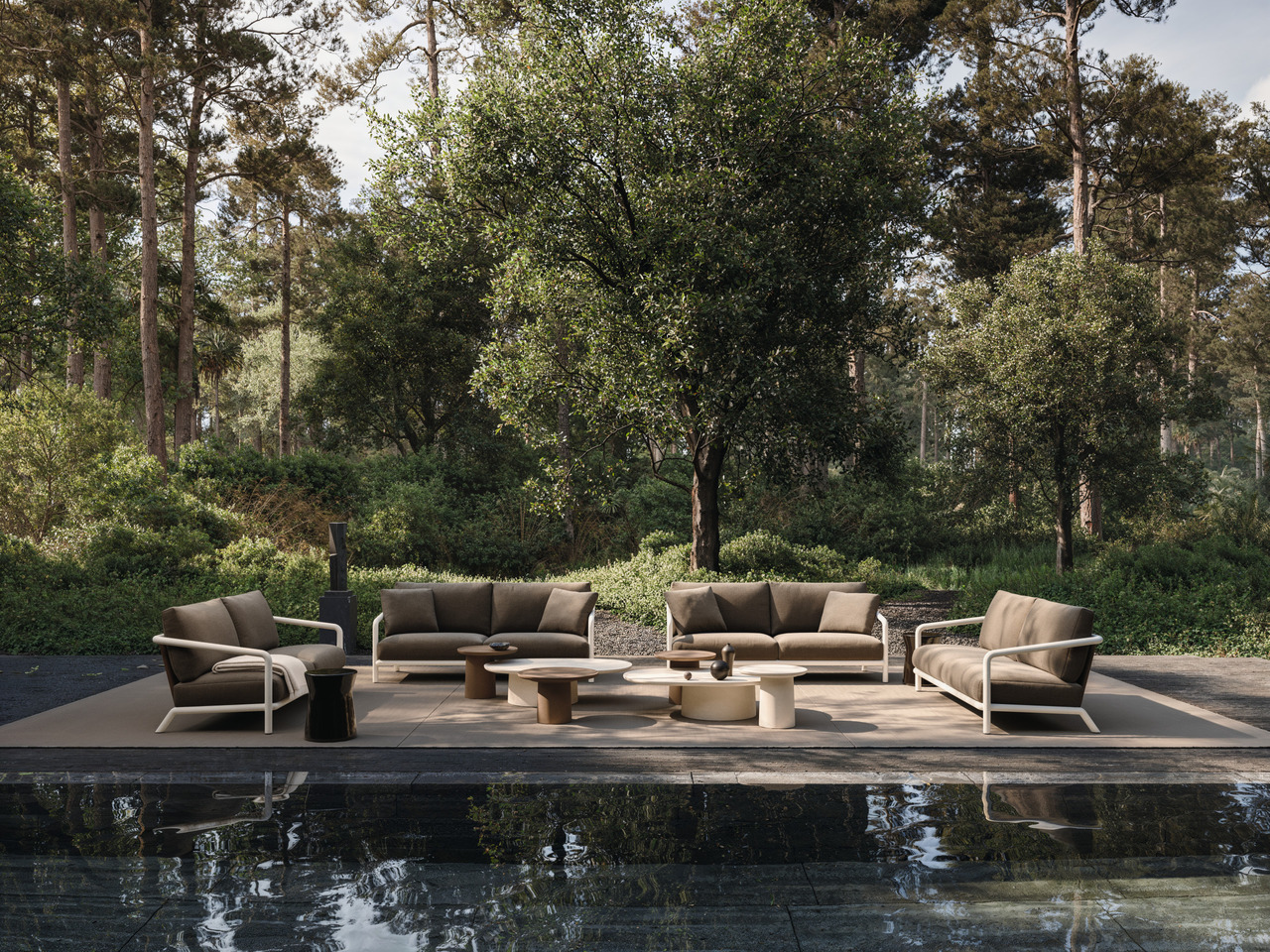 Molteni&C Soleva Outdoor Sofa, view 4