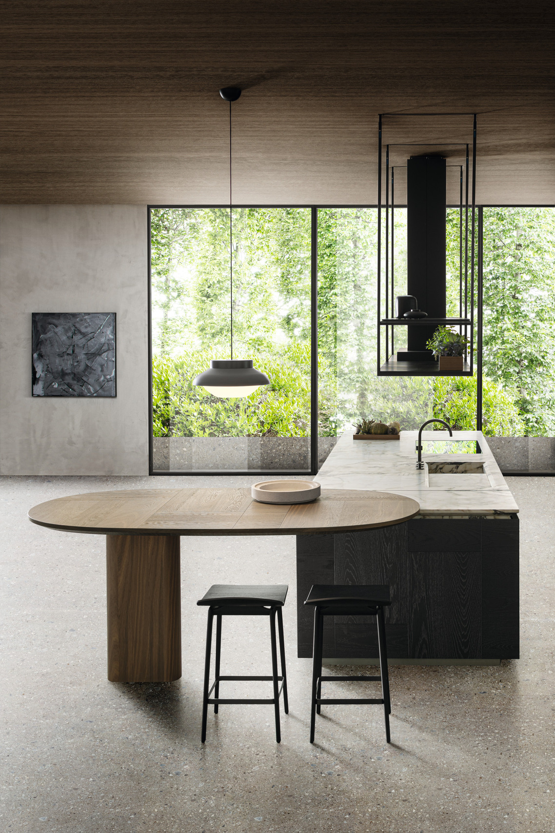 Molteni&C Woody Bar Stool, view 3