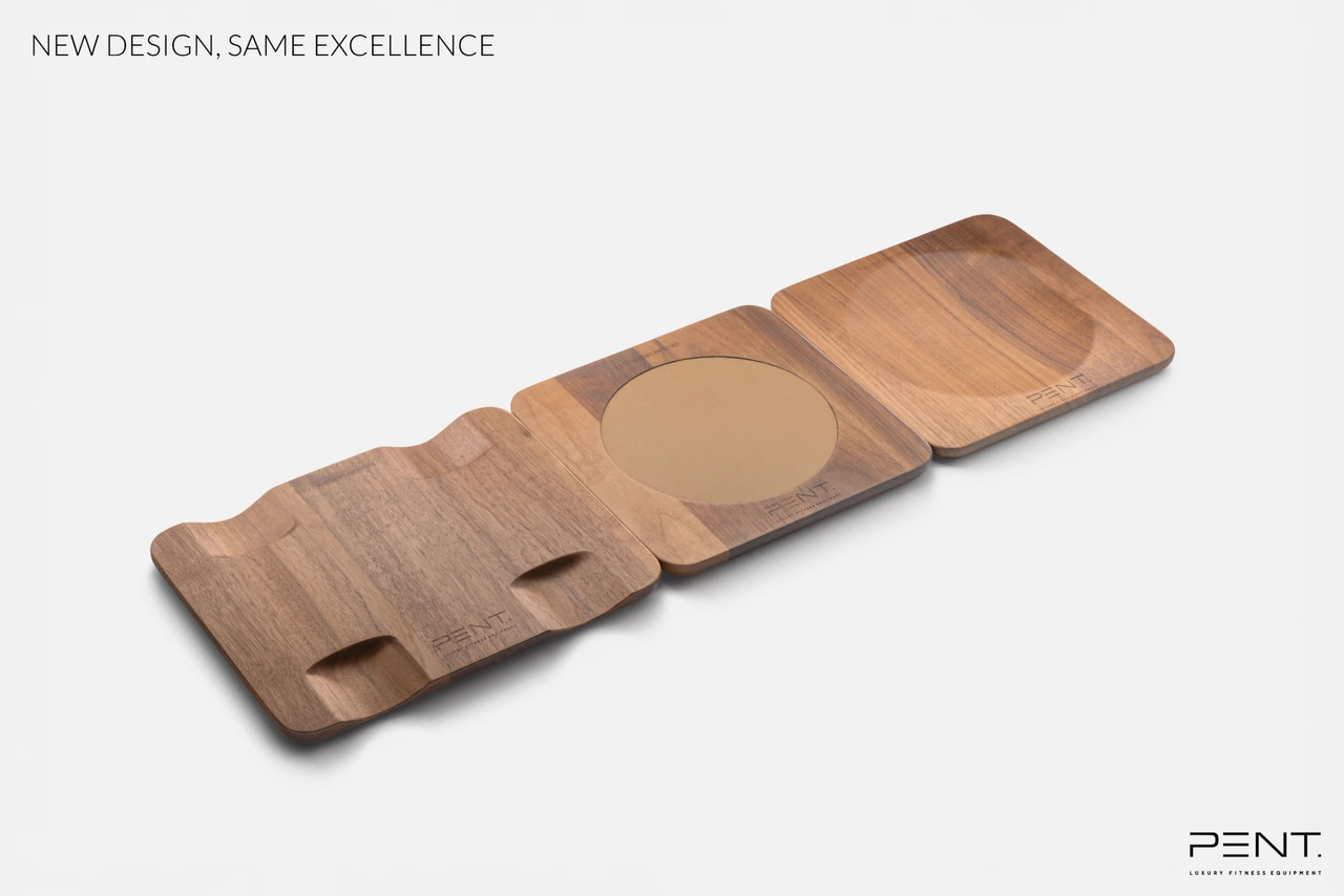 COLMIA™ Dumbbell Pair with Wooden Stand, view 3