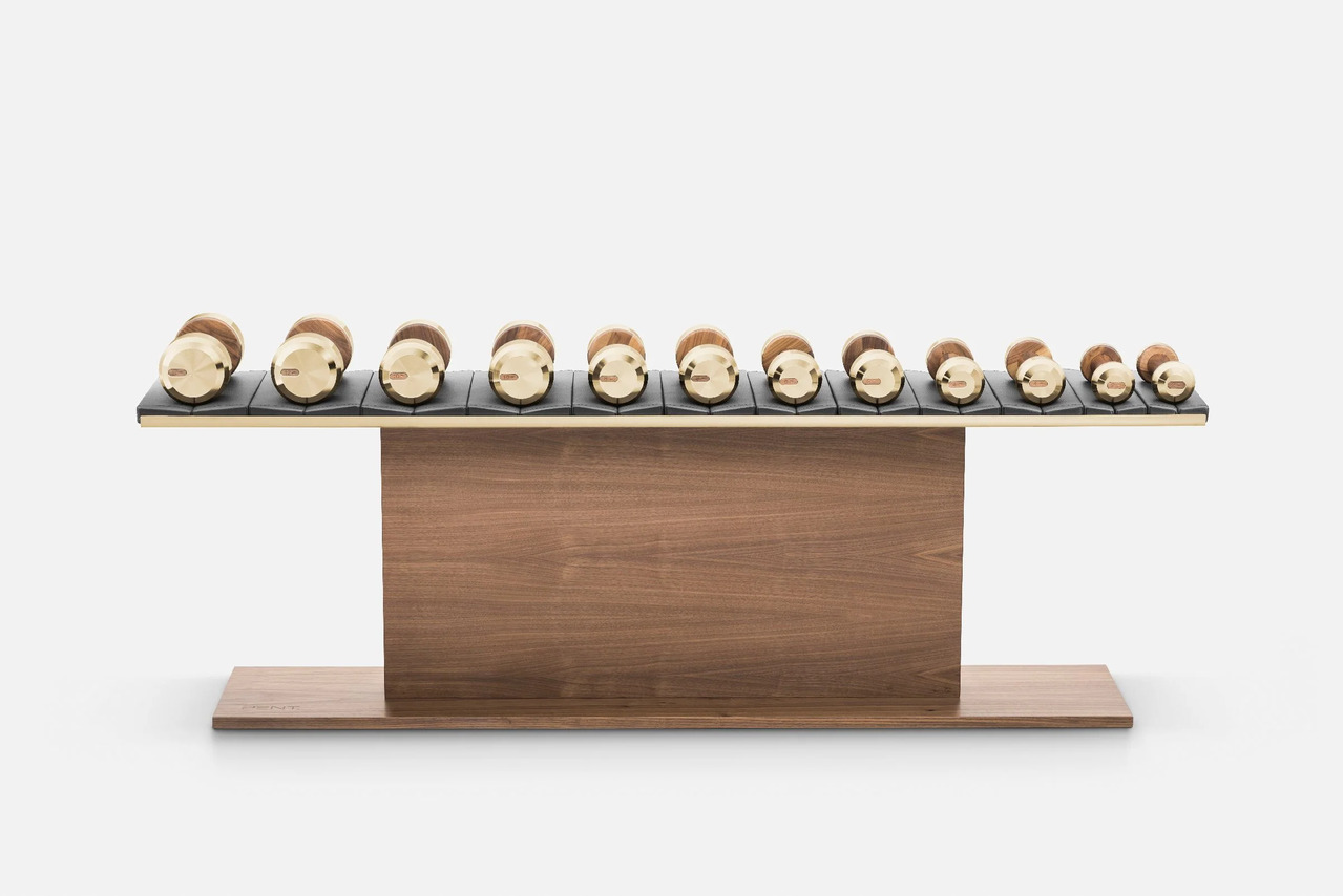 COLMIA™ LIGHT Dumbbells with Horizontal Rack, view 3