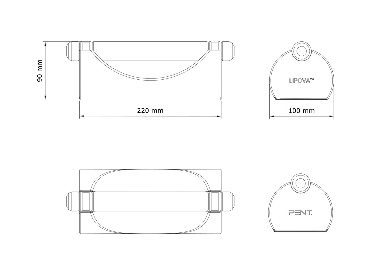 LIPOVA™ Luxury Push-Up Bars, view 4